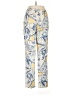 Cache Print Yellow Casual Pants Size M - photo 2