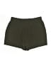 Layer 8 100% Nylon Solid Green Athletic Shorts Size M - photo 2