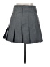 Unbranded Solid Gray Formal Skirt Size XS - photo 2