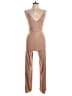 ASOS 100% Polyester Solid Tan Brown Jumpsuit Size 12 - photo 1