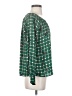 CAbi 100% Polyester Green Long Sleeve Blouse Size XXS - photo 4