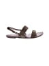 Sam Edelman 100% Leather Gray Sandals Size 8 - photo 1