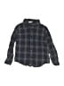 Janie and Jack Plaid Gray Long Sleeve Button-Down Shirt Size 4 - photo 1