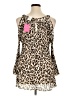 Ninety 100% Polyester Brown Sleeveless Blouse Size XL - photo 2