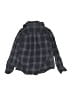 Janie and Jack Plaid Gray Long Sleeve Button-Down Shirt Size 4 - photo 2