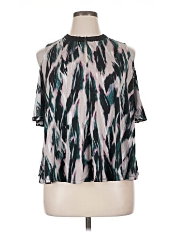Jennifer Lopez Short Sleeve Blouse (view 1)
