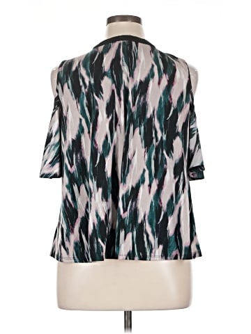 Jennifer Lopez Short Sleeve Blouse (view 2)