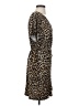 MICHAEL Michael Kors Animal Print Brown Casual Dress Size S - photo 4