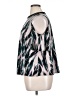 Jennifer Lopez Silver Short Sleeve Blouse Size XL - photo 5