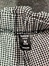 Shein 100% Cotton Houndstooth Gray Shorts Size M - photo 3