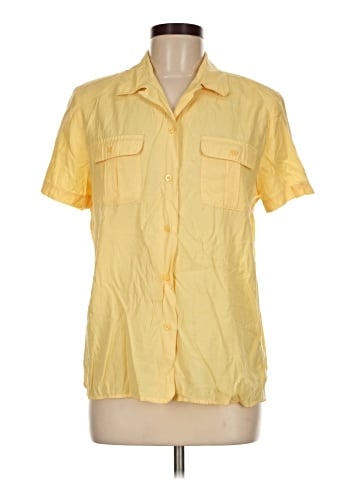 Karen Scott Short Sleeve Blouse (view 1)