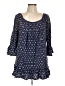Assorted Brands 100% Rayon Blue 3/4 Sleeve Blouse Size 0X - photo 1