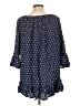 Assorted Brands 100% Rayon Blue 3/4 Sleeve Blouse Size 0X - photo 2