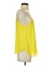Alythea 100% Polyester Yellow Sleeveless Top Size S - photo 4