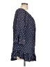 Assorted Brands 100% Rayon Blue 3/4 Sleeve Blouse Size 0X - photo 4
