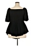 Shein Curve Black Short Sleeve Blouse Size 20 Plus (4) - photo 2
