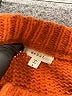 Debut 100% Polyester Solid Orange Pullover Sweater Size S - photo 7