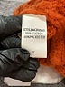 Debut 100% Polyester Solid Orange Pullover Sweater Size S - photo 8