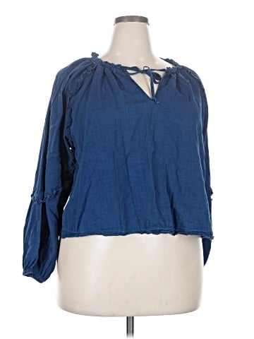 Old Navy 3/4 Sleeve Blouse (view 1)