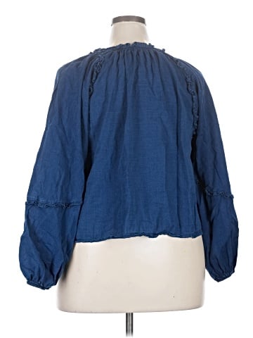 Old Navy 3/4 Sleeve Blouse (view 2)