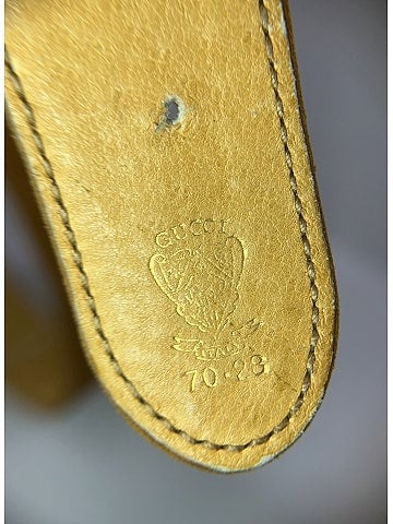 Gucci Vintage Leather Belt (view 2)