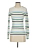 Ann Taylor LOFT Stripes Ivory Turtleneck Sweater Size S - photo 1