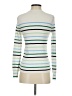 Ann Taylor LOFT Stripes Ivory Turtleneck Sweater Size S - photo 2