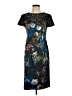 Marciano Print Black Cocktail Dress Size S (estimated) - photo 1
