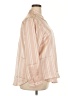 Old Navy 100% Polyester Stripes Tan Long Sleeve Blouse Size 2X - photo 4