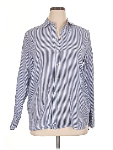 Everlane Long Sleeve Silk Top (view 1)