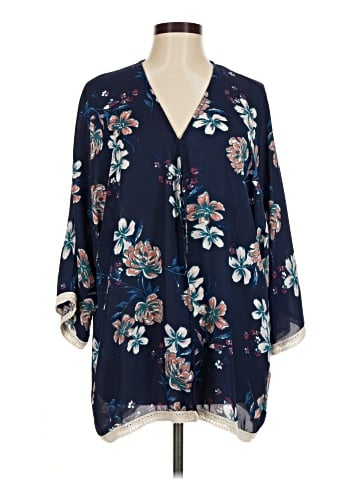Wishful Park 3/4 Sleeve Blouse (view 1)