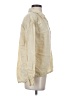 Sundance 100% Linen Ivory Long Sleeve Blouse Size S - photo 4