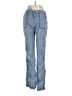 Marrakech 100% Linen Blue Jeans Size 0 - photo 1