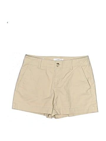 Ann Taylor LOFT Khaki Shorts (view 1)