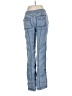 Marrakech 100% Linen Blue Jeans Size 0 - photo 2
