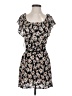 BCBGeneration 100% Rayon Floral Black Casual Dress Size S - photo 1