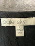 Pale Sky 100% Rayon Black Sleeveless Blouse Size L - photo 7