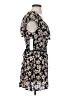 BCBGeneration 100% Rayon Floral Black Casual Dress Size S - photo 4