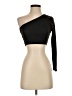 Shein Black 3/4 Sleeve Top Size 2 - photo 1
