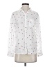 Rails Graphic White Long Sleeve Blouse Size XS - photo 1