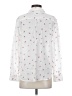 Rails Graphic White Long Sleeve Blouse Size XS - photo 2
