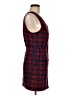 Cooperative Plaid Red Casual Dress Size 6 - photo 4