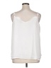 Torrid 100% Cotton White Sleeveless Blouse Size 1X Plus (1) - photo 2