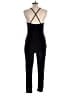 Collusion Solid Black Jumpsuit Size 12 - photo 2