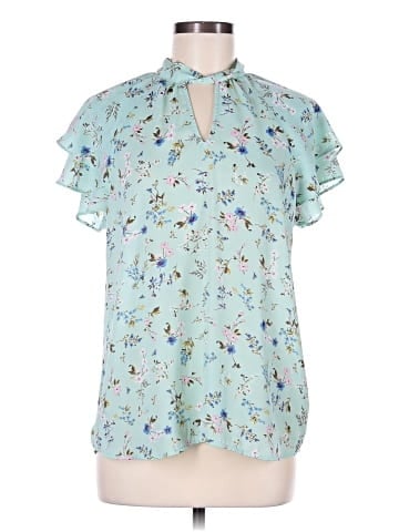 Pleione Short Sleeve Blouse (view 1)
