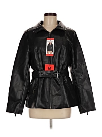 Kenneth Cole New York Faux Leather Jacket (view 1)