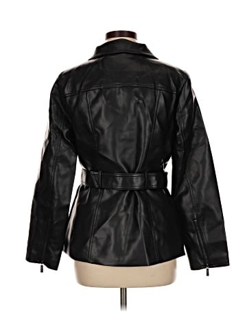 Kenneth Cole New York Faux Leather Jacket (view 2)