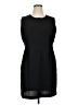 Assorted Brands Solid Black Casual Dress Size 0X (estimated) - photo 1