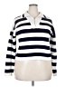 MNG Stripes White Pullover Sweater Size XXL - photo 1