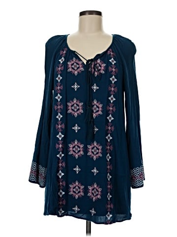 En Creme Long Sleeve Blouse (view 1)